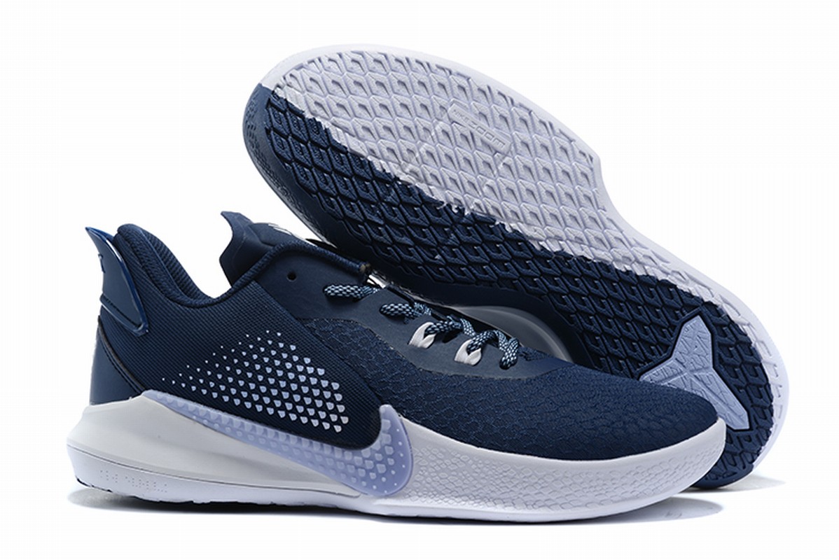 Nike Kobe Mamba Focus 6 Shoes Dark Blue White
